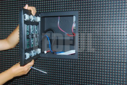 Front Accessible Maintenance Service LED Screen 1