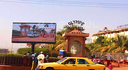 Mali Street Advertising Display im Freien