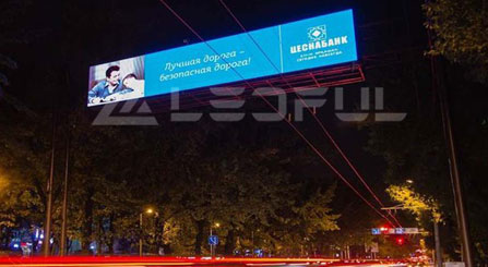 LED Zeichen Overhead Advertising Display