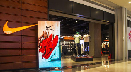 LED Poster für Nike
