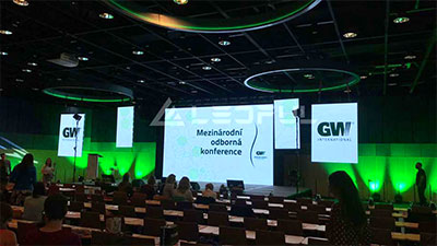 Tschechische Indoor-Konferenz Veranstaltung LED-Anzeige